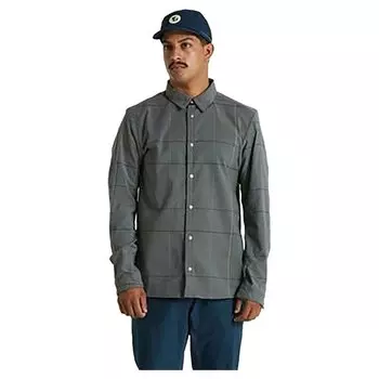 Рубашка с длинным рукавом Specialized Fjllrven Riders Flannel, серый