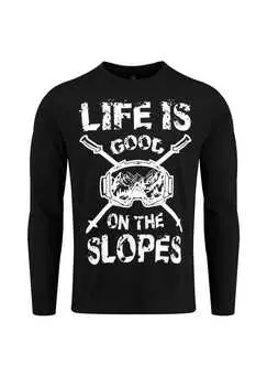 Рубашка с длинным рукавом спуски длинный рукав Key Largo, черный