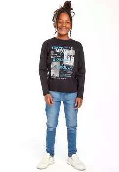 Рубашка с длинным рукавом STANDARD MINOTI, цвет black