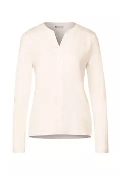Рубашка с длинным рукавом Street One, цвет Lucid White