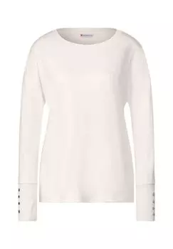 Рубашка с длинным рукавом Street One, цвет Lucid White