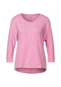 Рубашка с длинным рукавом Street One, цвет Pink Crush Melange