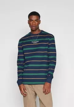 Рубашка с длинным рукавом STRIPE TEE Tommy Jeans, цвет dark night navy