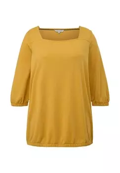 Рубашка с длинным рукавом STRUKTUR Triangle, темно-желтый