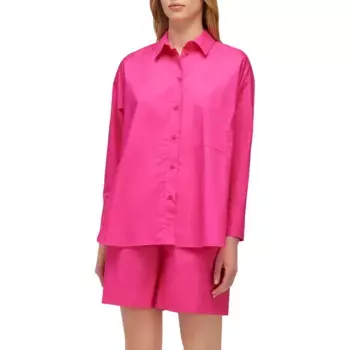 Рубашка с длинным рукавом Sundek Oversize popeline, розовый