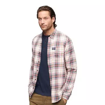 Рубашка с длинным рукавом Superdry Cotton Lumberjack, разноцветный