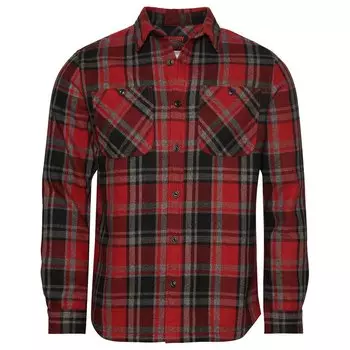 Рубашка с длинным рукавом Superdry Merchant Quilted, красный