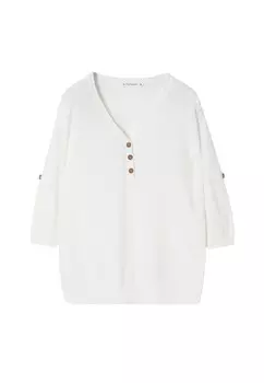 Рубашка с длинным рукавом TATUUM, кремовый