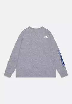 Рубашка с длинным рукавом TEEN VARSITY GRAPHIC OVERSIZE UNISEX The North Face, светло-серый