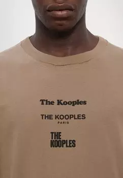 Рубашка с длинным рукавом The Kooples, хаки