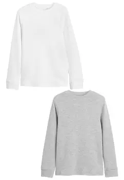 Рубашка с длинным рукавом THERMAL 2 PACK Next, цвет light grey