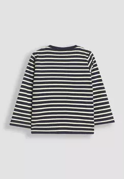 Рубашка с длинным рукавом TIGER INTERACTIVE APPLIQU REGULAR FIT JoJo Maman Bb, синий