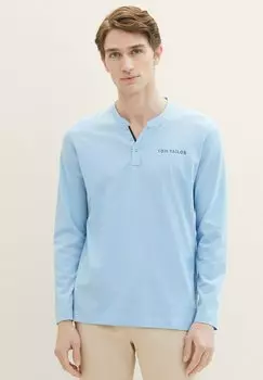 Рубашка с длинным рукавом TOM TAILOR, цвет washed out middle blue