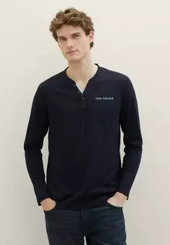 Рубашка с длинным рукавом TOM TAILOR, цвет sky captain blue