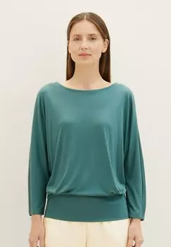 Рубашка с длинным рукавом TOM TAILOR, цвет sea pine green