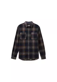 Рубашка с длинным рукавом TOM TAILOR, цвет Navy Colorful Structured Check