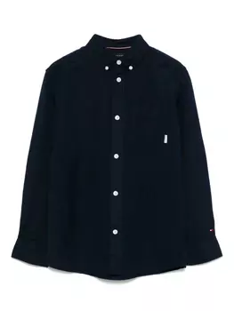 Рубашка с длинным рукавом Tommy Hilfiger Junior, синий