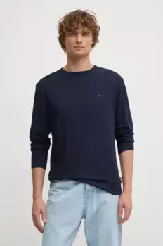Рубашка с длинным рукавом Tommy Hilfiger, темно-синий