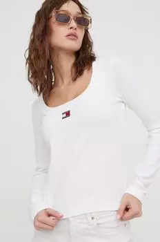 Рубашка с длинным рукавом Tommy Jeans, белый