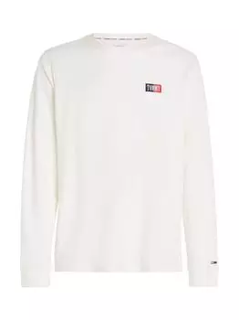 Рубашка с длинным рукавом Tommy Jeans, белый