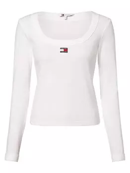 Рубашка с длинным рукавом Tommy Jeans, белый