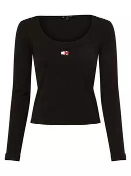 Рубашка с длинным рукавом Tommy Jeans, черный