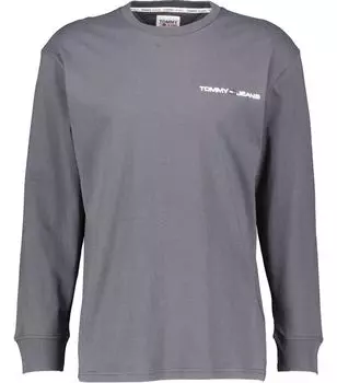 Рубашка с длинным рукавом Tommy Jeans, серый