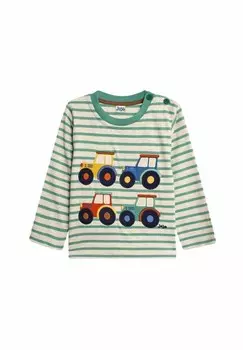 Рубашка с длинным рукавом TRACTOR APPLIQU, REGULAR FIT JoJo Maman Bb, бежевый