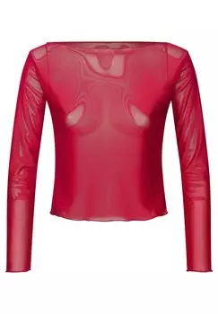 Рубашка с длинным рукавом TRANSPARENTES TANZ MAITE Tanzmuster, цвет burgunder