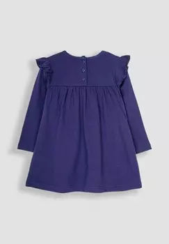 Рубашка с длинным рукавом UNICORN APPLIQUE PRETTY, REGULAR FIT JoJo Maman Bb, синий