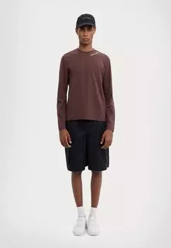 Рубашка с длинным рукавом UNISEX EA7 Emporio Armani, Бордо