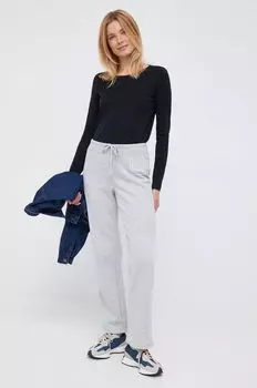 Рубашка с длинным рукавом United Colors of Benetton, черный