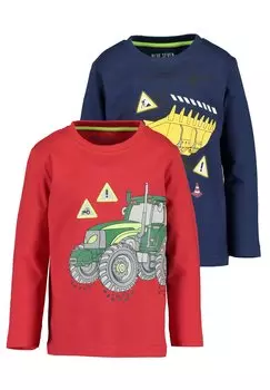 Рубашка с длинным рукавом VEHICLES Blue Seven, цвет mrot dk blau