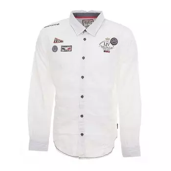 Рубашка с длинным рукавом Vent Du Cap Clanver, белый