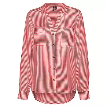 Рубашка с длинным рукавом Vero Moda Bumpy, розовый