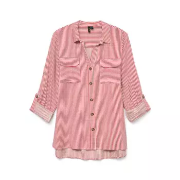 Рубашка с длинным рукавом Vero Moda Bumpy, розовый
