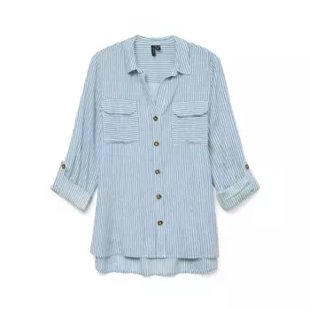 Рубашка с длинным рукавом Vero Moda Bumpy, синий