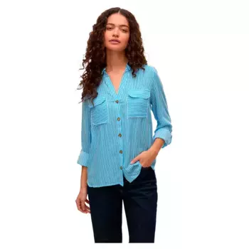 Рубашка с длинным рукавом Vero Moda Bumpy, синий