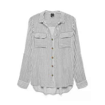 Рубашка с длинным рукавом Vero Moda Bumpy, белый