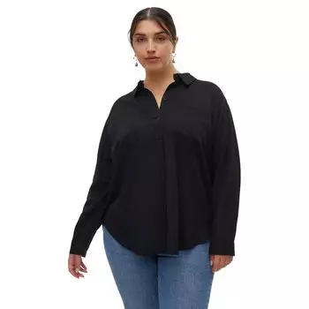 Рубашка с длинным рукавом Vero Moda Curve Mymilo, черный