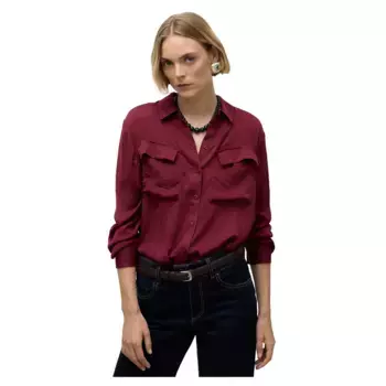 Рубашка с длинным рукавом Vero Moda Fabiana, красный