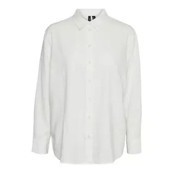 Рубашка с длинным рукавом Vero Moda Linn, белый