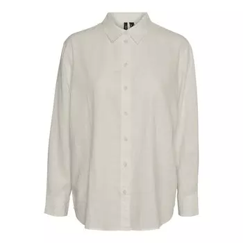 Рубашка с длинным рукавом Vero Moda Linn, бежевый