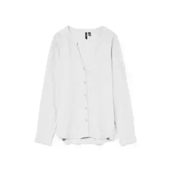 Рубашка с длинным рукавом Vero Moda Linn, белый
