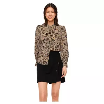 Рубашка с длинным рукавом Vero Moda Uma, коричневый