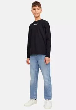 Рубашка с длинным рукавом VESTERBRO MIT 3-D-PRINT Jack & Jones, цвет schwarz