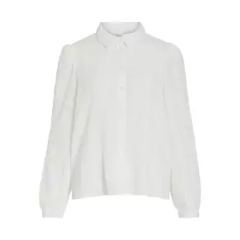 Рубашка с длинным рукавом Vila Zania, белый