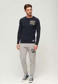 Рубашка с длинным рукавом VINTAGE ATHLETIC Superdry, цвет rich navy