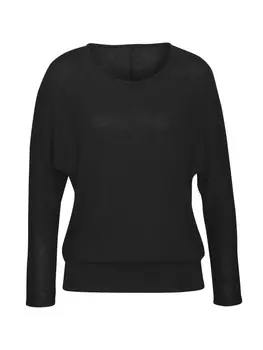 Рубашка с длинным рукавом Vivance, черный