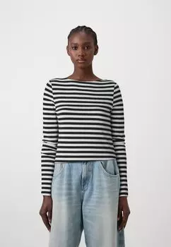 Рубашка с длинным рукавом Vmlexie Boatneck Vero Moda, черный